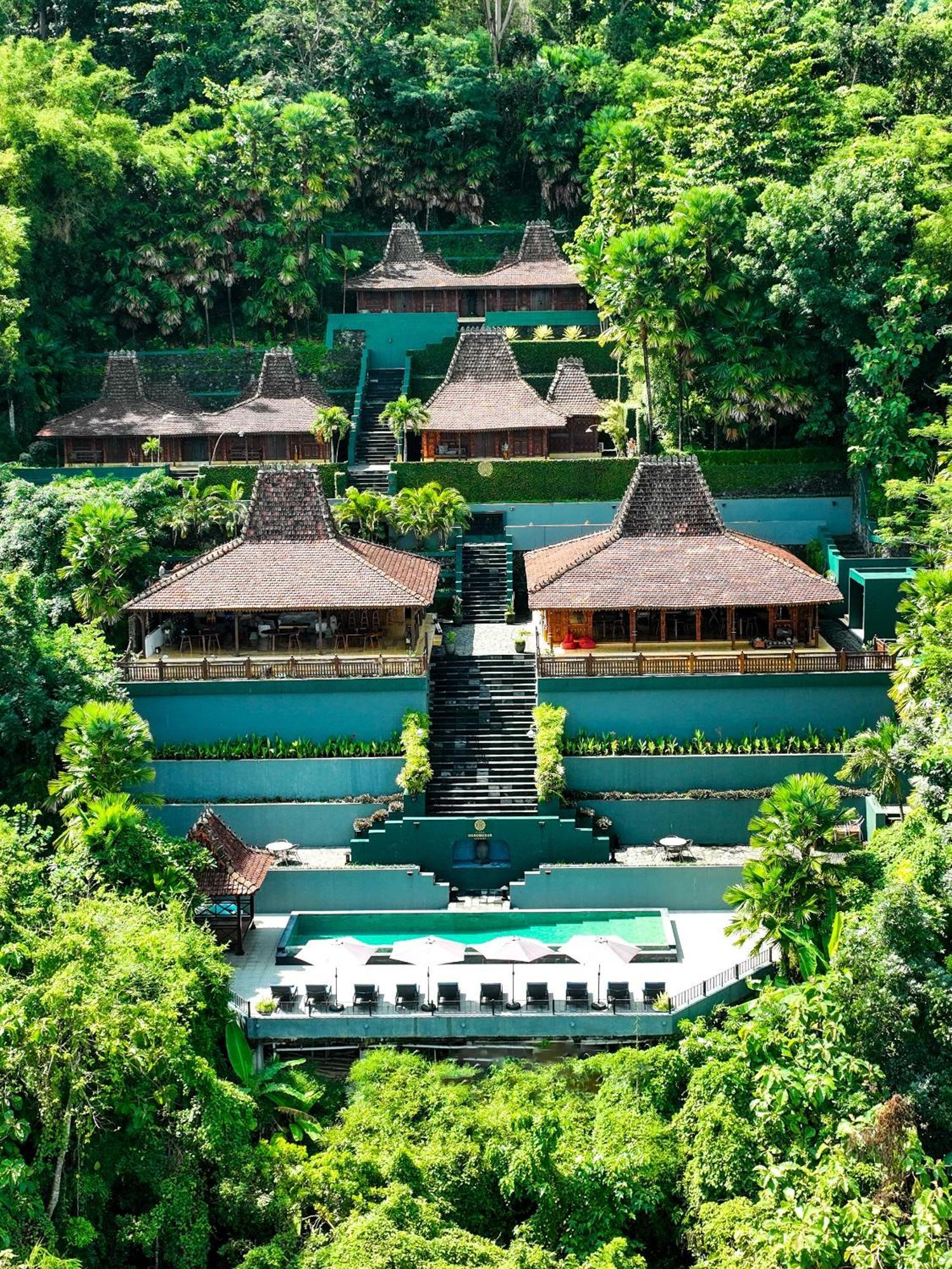 Villa Borobudur Resort Magelang Exteriör bild